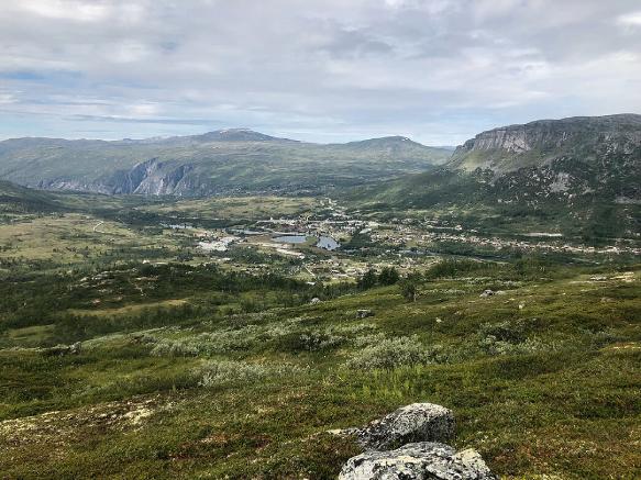 Utsikt over Hardangervidda
